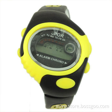 Promotional Silicone Sports Watch for Children, Available in Various Colors and Designs, LED Module